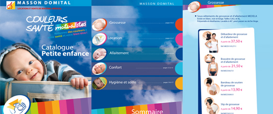 supports de communication, catalogues, brochure, print