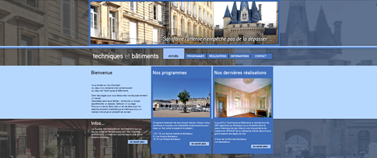 Site internet vitrine en html/php administrable, print : Cartes de visite, Plaquette, entête de lettre...